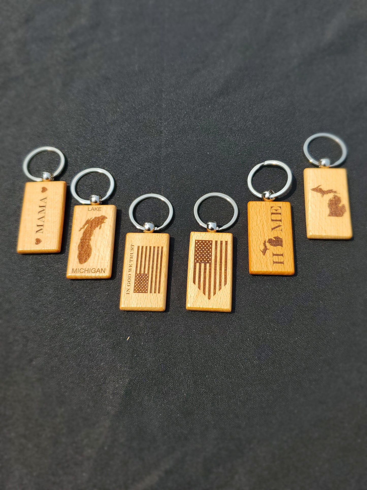 Wooden Keychains