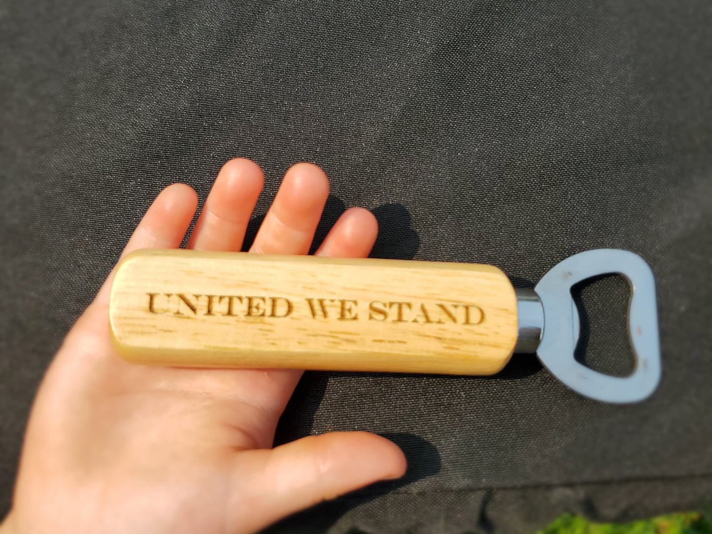 Handheld Wood Bottle Opener